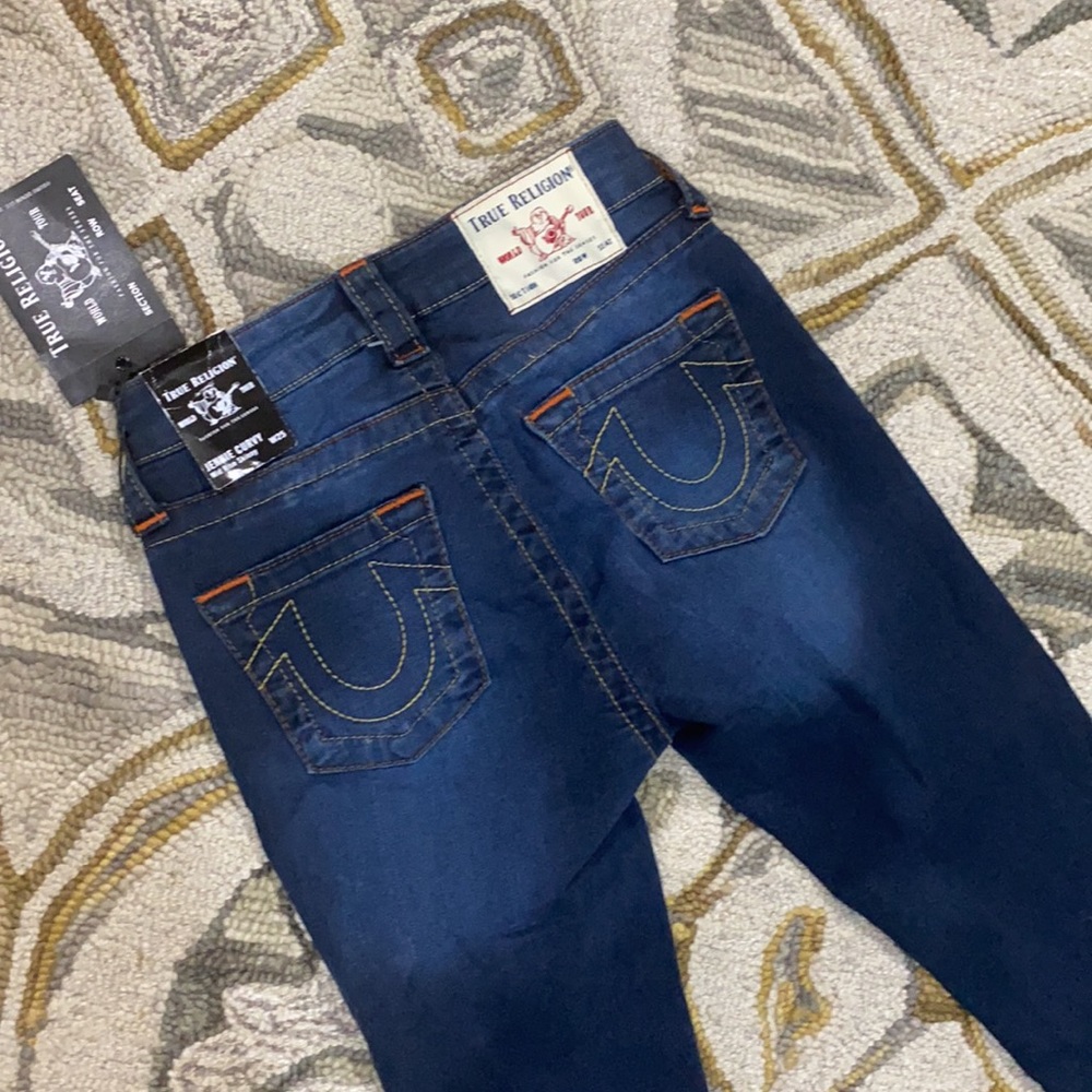 True Religion Jennie curvy midrise skinny nwt $149